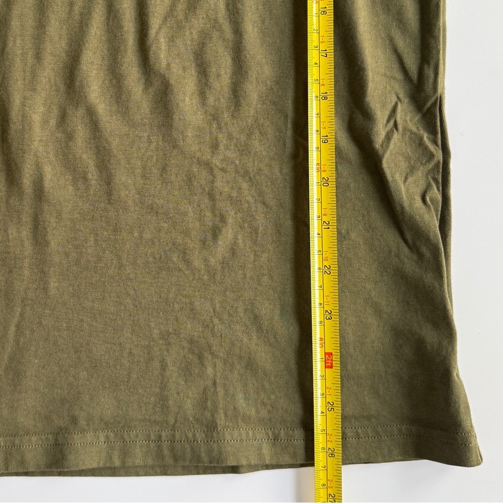 Mountain Hardwear Men’s Snow Yeti Graphic Tee Medium M Combat Green Long Sleeve - Picture 6 of 11
